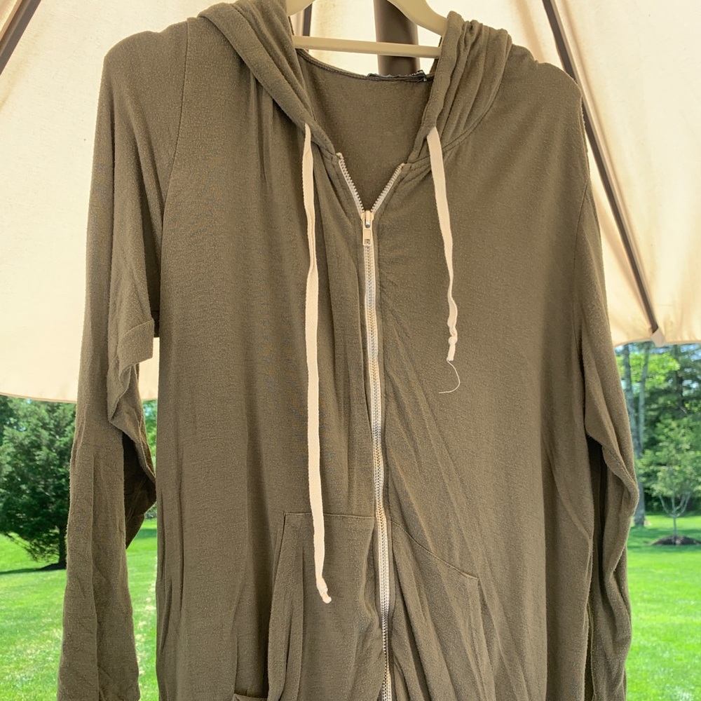 Brandy Melville Zip Up Hoodie